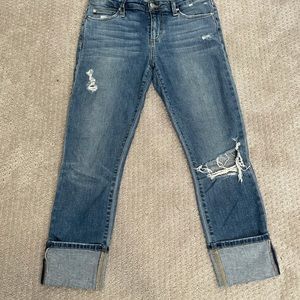 Women's Joe's jeans cuffed wide leg size 26